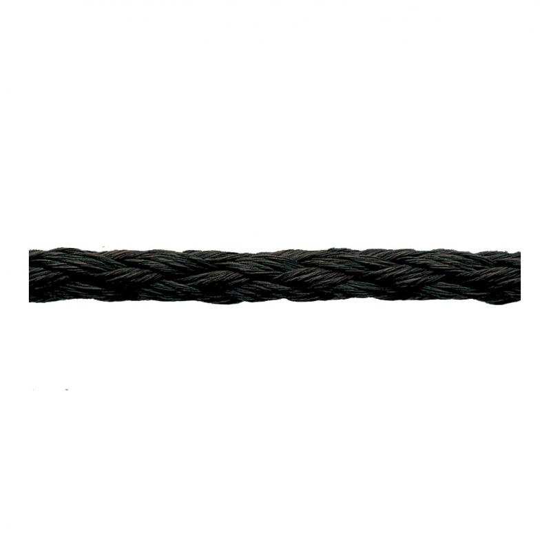 Neskęstanti Polietileno virvė juodos spalvos